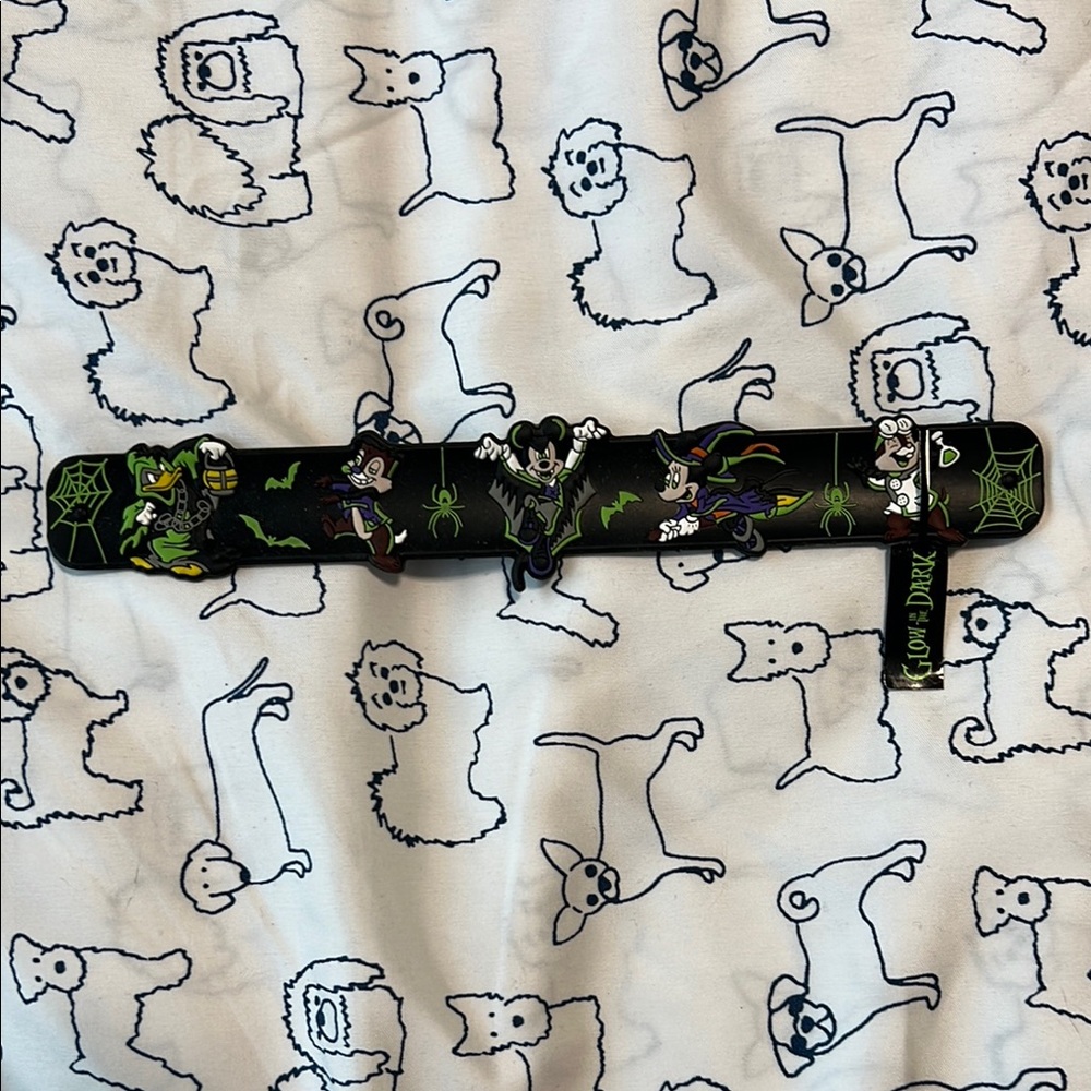 Disney Glow-in-the-Dark Halloween Slap Bracelet